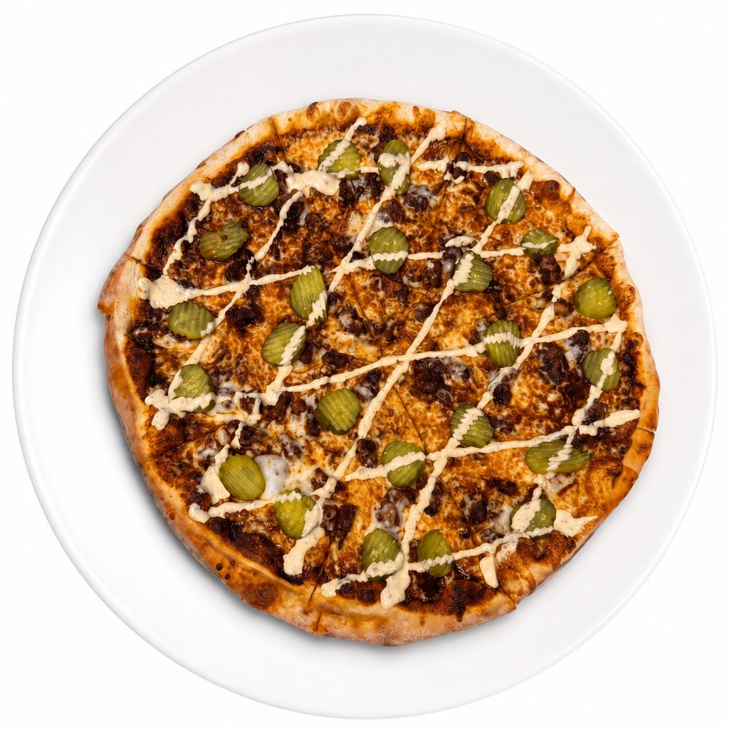 Nashville Hot Pizza (L).