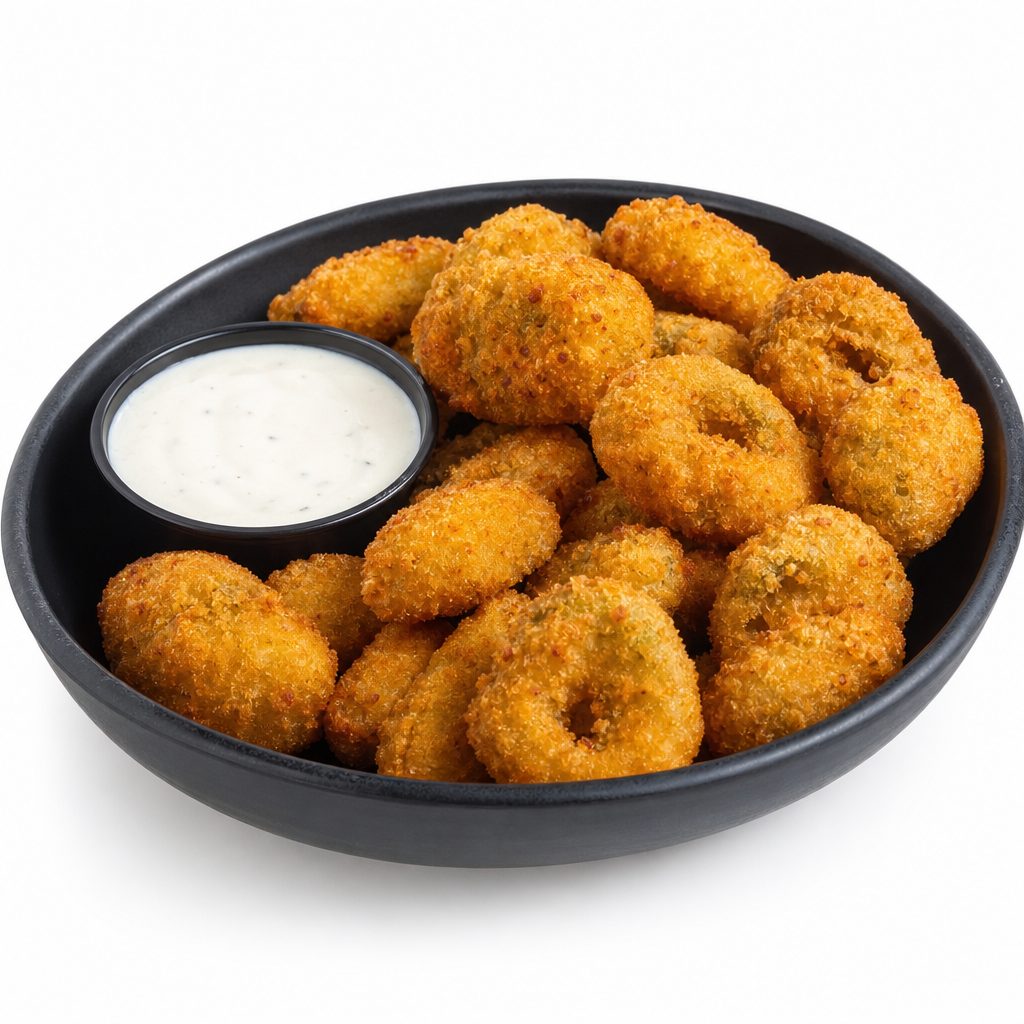 Fried Banana Peppers.