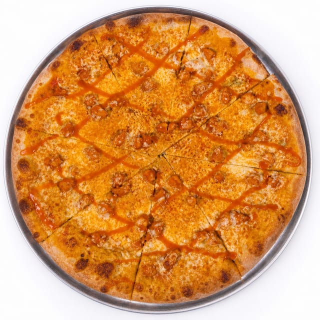 Buffalo Chicken Pizza (GF).