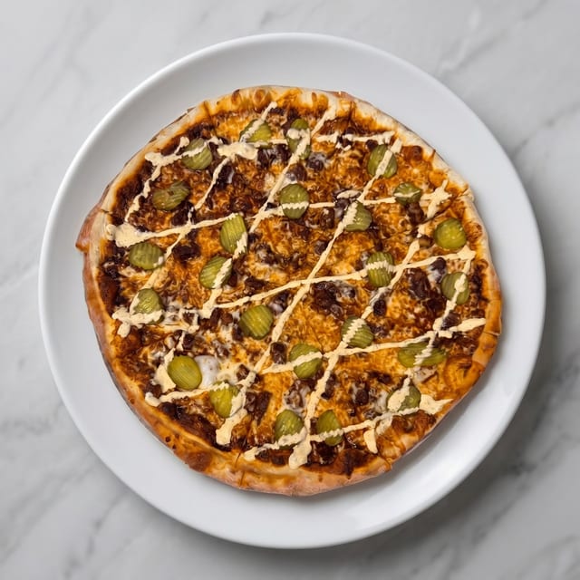 Nashville Hot Pizza (L).