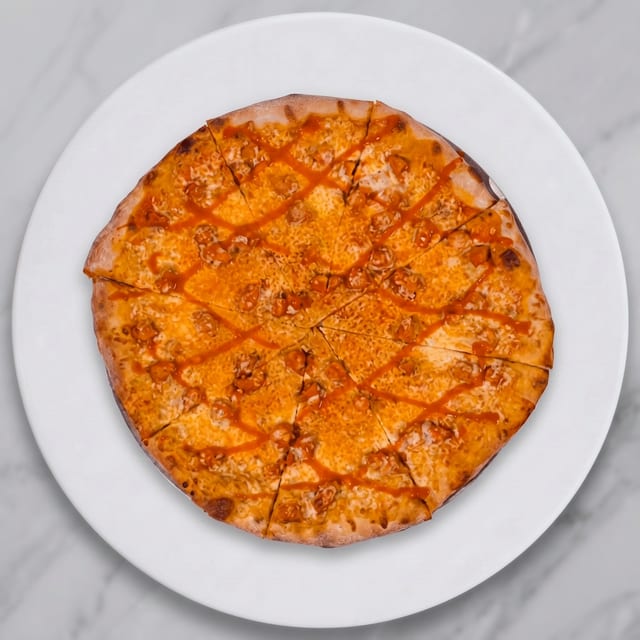 Buffalo Chicken Pizza (M).