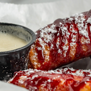 Rasp Cheesecake Rolls